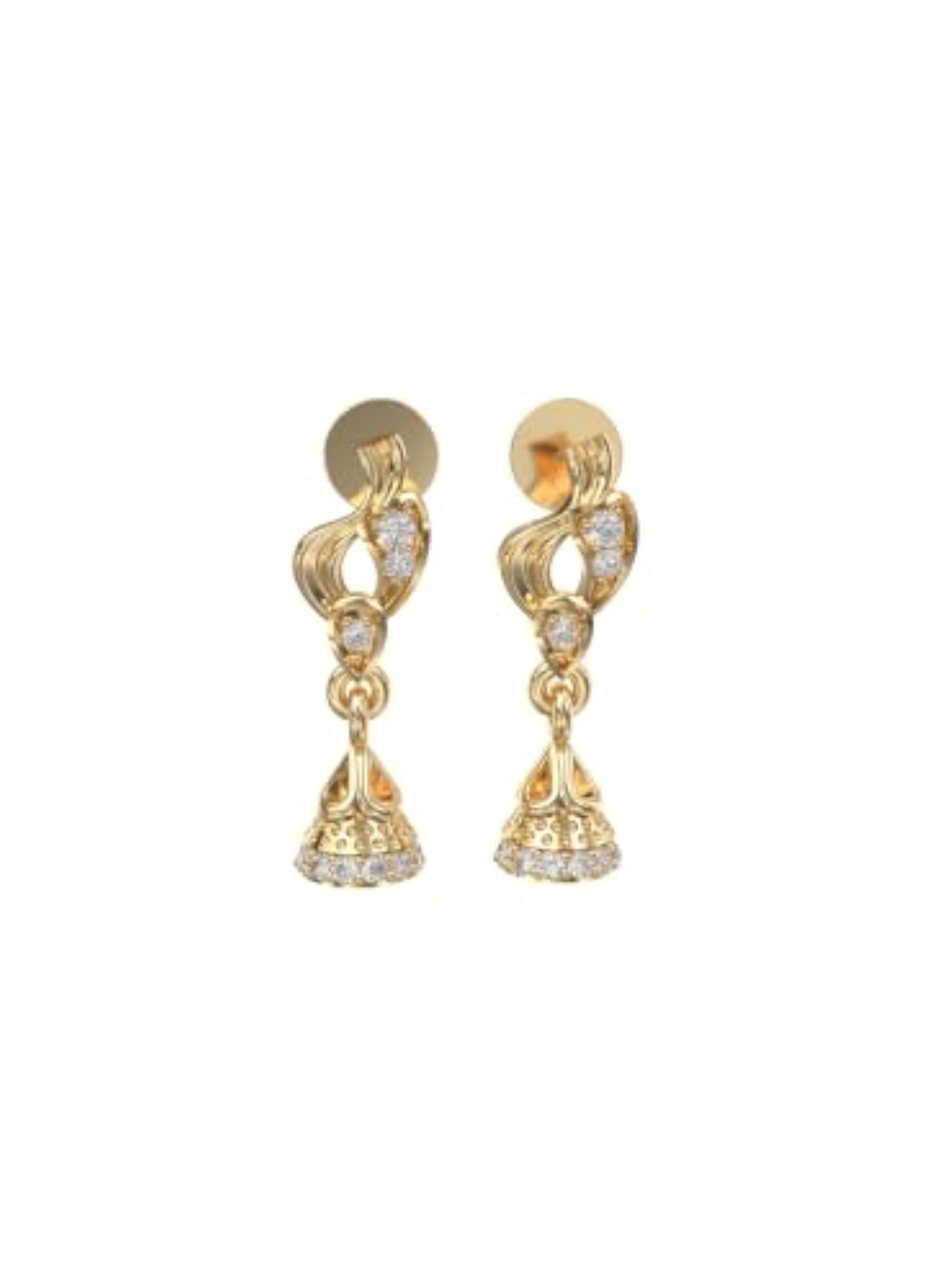 Lab-Grown Diamond Earrings, Stylish Design