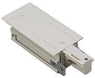 WAC Lighting WEDL-RT-BK W Track - Recessed Live End Connector
