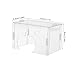SUPVOX Hamster Hideout House for Hamsters Small Pets Acrylic Decorative Habitat