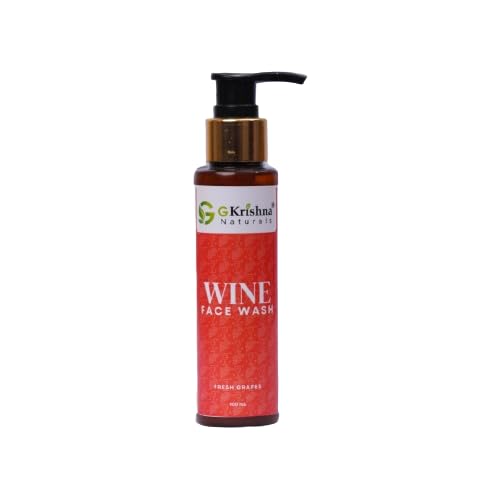 G Krishna Naturals Wine Coco Betain Face Wash Reduces Fine Lines