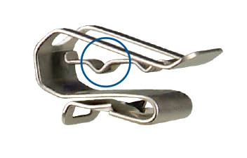Heyco S6490 SunRunner® Cable Clip 316 SS (100 Pack)