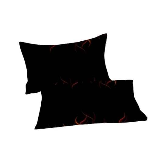 Taies d'oreiller super king et housse 3D anti-plis microfibre douce
