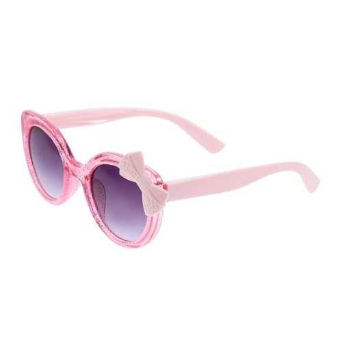 FRCOLOR 1 Par Gafas De Sol Para Fiesta Gafas De Sol Pequeña Gafas De Sol Del Festival Pequeño Chica Gafas De Sol Polarizadas Retro Decorativo Rosa Ordenador Personal