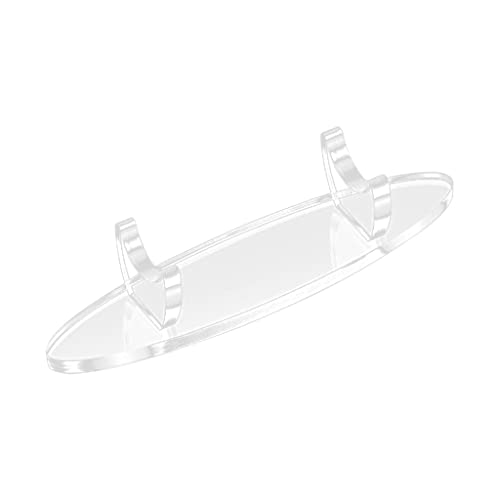 KAKASEA Soporte transparente para bolígrafos, soporte acrílico para maquillaje, arte, pinceles, soporte transparente para supermercado y centro comercial