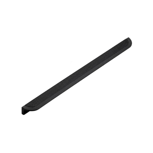 Image of VEZEL Aluminium Cabinet Handle /Wardrobe Handle - Modern Cabinet Pull Handles for Wardrobe, Drawer & Cabinets Furniture, Silk Black, 600mm - Pack of 1-| 3 Years Warranty |