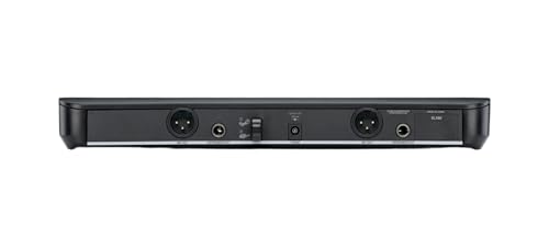 Image of Shure BLX288 /PG58 Dual-Channel Wireless Audio System J11 Band (596-620 MHz) - BLX88 Receiver, (2) BLX2 Transmitters with PG58 Dynamic Mic, Up to 14 Hr Battery, 300 ft Range | BLX88 Dual Receiver Plus Two BLX2 Handhelds with PG58 Capsules, Up to 300 Ft Range, 14 Hr Battery