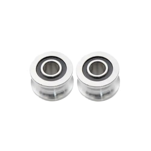 Roulement à billes T22 8mm à gorge en V double étanchéité pour axe - 5