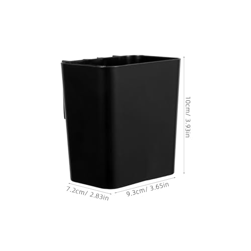 Panier pour panneau perforé : fini le désordre avec ce lot de 4 paniers noirs - 3