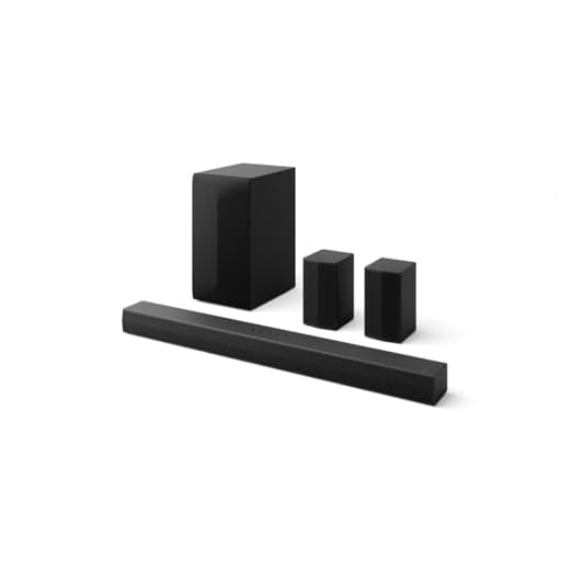 Home Theater Soundbar LG S60TR – 440W RMS, 5.1 Canais, Bluetooth 5.3, Dolby Digital, Alto-Falantes Traseiros, AI Sound Pro, Wow Interface, Sem fios, Conexões Múltiplas