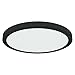 Access Lighting 20848LEDD-BL/ACR Modplus Flush Mount, 1-Light 30 Watts, Black