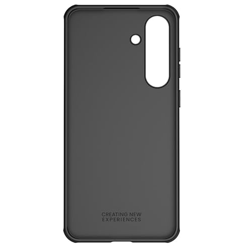 Image of Nillkin Case for Samsung Galaxy S25 FE (6.7 inch Inch) Super Frosted Shield Pro Hard Back Soft Border (PC + TPU) Shock Absorb Cover Raised Bezel Camera Protect PC Black