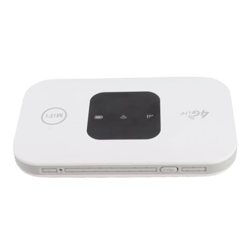 Image of Diyeeni 4G Travel Router Portable WiFi Hotspot, 2100mAh Battery Mobile WiFi for Travel, Supports 10 Users, 150Mbps Download Speed 50Mbps Upload Speed, SIM Card Slot for Laptop Tablet,