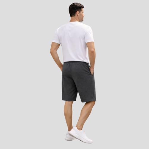 Image of KART BLACK Plus Sizes Men's Cotton Knee Length Shorts(XXL,3XL,4XL,5XL,6XL,7XL,8XL Shorts) | Stripe Printed Shorts | Casual and Night Wear Mens Shorts