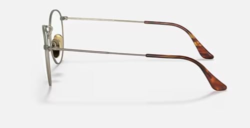 Image of Ray-Ban Unisex Rx8247v Round Titanium Round Prescription Eyewear Frames