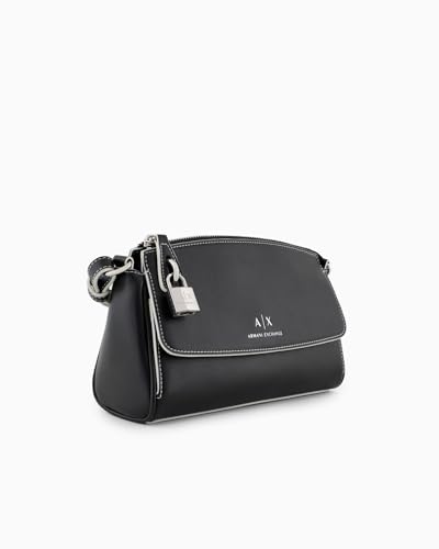 A|X Armani Exchange Para Mujer. XW000304AF12040UC001 Bandolera Lisa Negro (Osfa), Casual, PoliéSter - 3