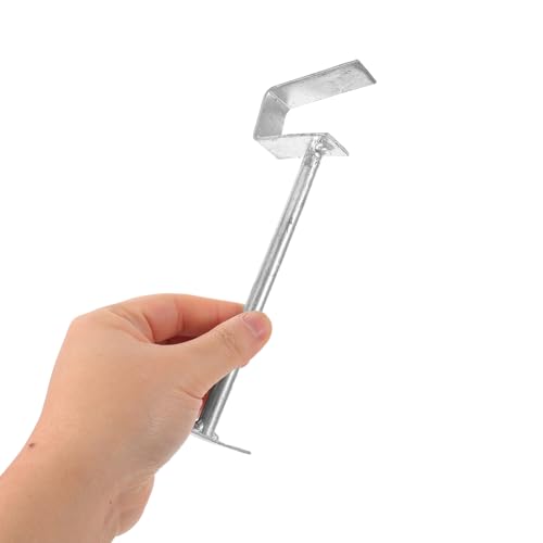 Soporte para pararrayos SHINEOFI ajustable de montaje rápido en hierro, pack de 4 4