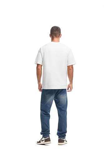 VEIISAR Premium Men’s T-Shirt – Heavy Weight 220gsm Micro-Pique Cotton Blend | Stretch Fabric | Casual & Sport Tees for Men4