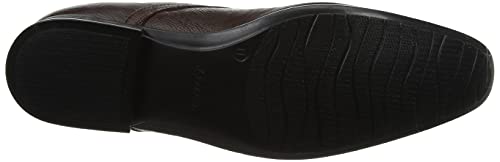 Bata Mens Mascot Derby Black Leather Formal Shoes