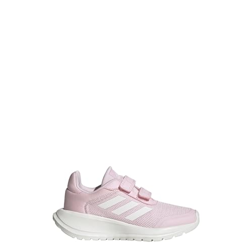 Image of adidas Unisex-Child Tensaur Run 2.0 Cf K CWHITE /CWHITE /CWHITE Running Shoe - 10 UK (LUT34)