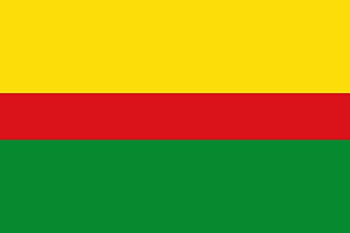 Drapeau Large Mogotes de Santander Colombie pour mât extérieur - 2