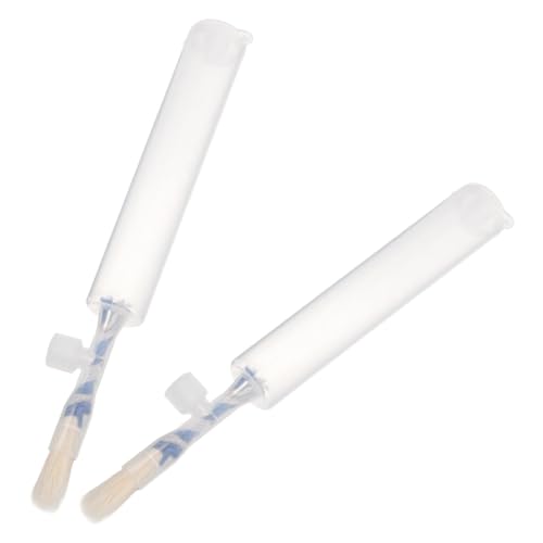 BESTonZON Lot de 2 Brosses pour Pollinisation Manuelle de Légumes Outil Agricole pour Tomates Aubergines et Concombres Outil de Jardinage Polyvalent pour Pollinisateur Manuel D’Intérieur