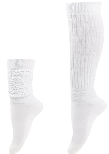 TINTAO Women's Boots Socks,Winter Wool Cable Knit Knee High Slouch Boot Socks Long Warm Thick Leg Warmers,Size 5-10 W677