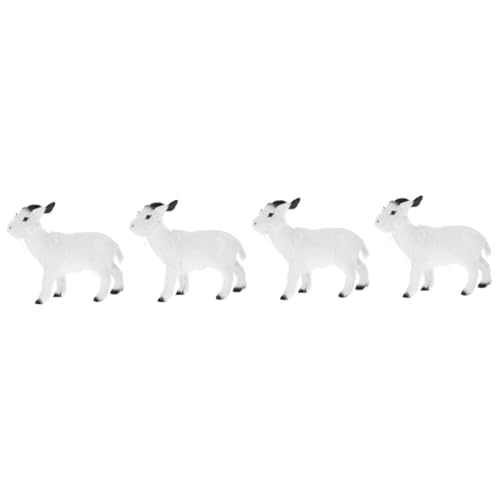 Décoration de bureau miniature avec figurine de chèvre pour micro-paysage - 2
