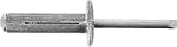 Restagraf   Rivet Expansé Aluminium & Tige Acier   Compatible avec Alpine, Dacia, Mitsubishi, Nissan, Peugeot, Renault   Diamètre 7,5 mm   Longueur 30 mm   Réf. 11174   Sachet de 6