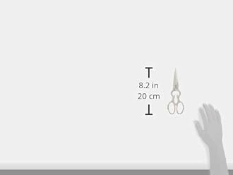 All-Clad Tools and Accessories Stainless Steel Kitchen Scissors 7.5 Inch Kitchen Tools, Kitchen Hacks Silver