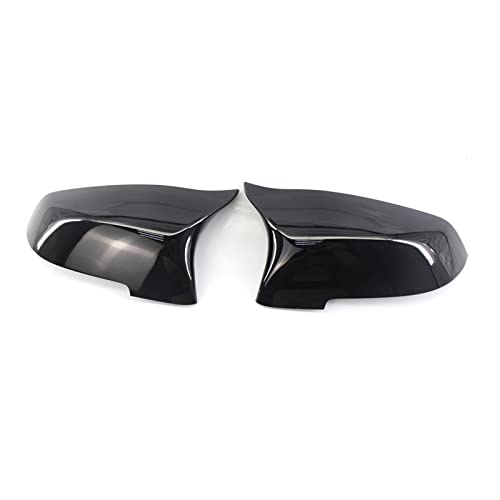 Couvercle de miroir noir brillant style M pour Série 5 F10 F11 haut de gamme