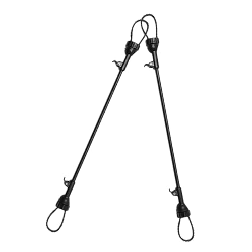 DECHOUS 2Pcs Adjustable Twin Stroller Connector Lightweight Foldable Adapter for Easy Outings with Newborns and Compatible with Various Stroller Models