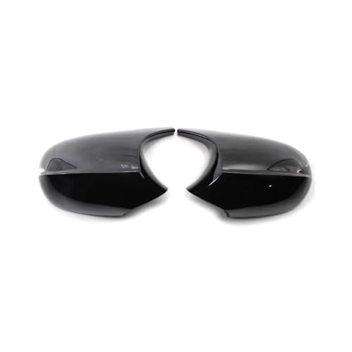 Coques de rétroviseur noir brillant pour BMW E90 LCI : look sportif premium