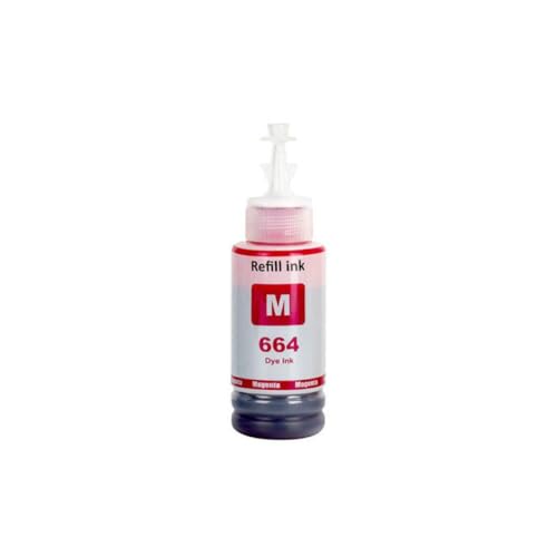 Cartucho de tinta T664 magenta soluciona líneas claras en impresoras L565 y L382