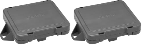 Image of Gardena Winter Protection Box for Cables: Storage Box Protects The Cable Ends of The Moror Boat Boundary Cable, Plastic Box for Weather Protection, Mororobot Accessories (4056-20) (Pack of 2)