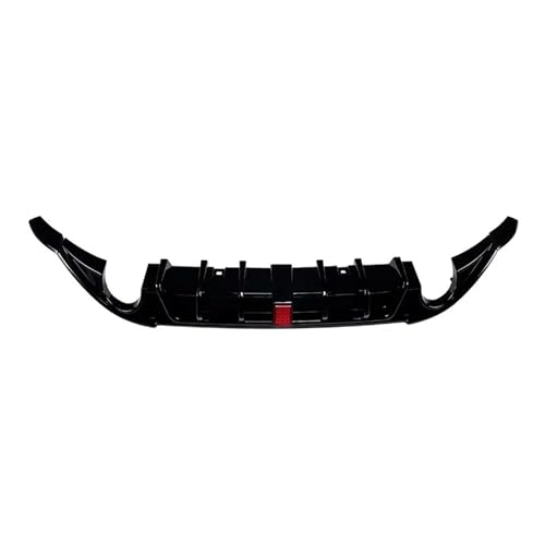 Difusor trasero para Golf 7 MK7 con alerón divisor inferior y luces LED de freno
