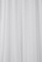 Croydex Professional Plain White Water-Resistant Textile Shower Curtain With Hygiene 'N' Clean 1800 x 1800mm