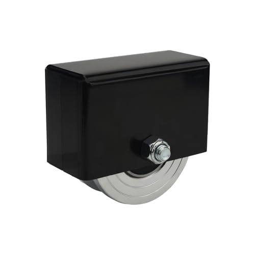 4" V-Groove Slide Gate Wheel with Welded Bracket, 3000lbs