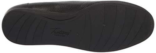 Trotters Deanna Black Leather 10 W (D)4