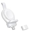 ugreen wireless charger review Compacto y Portátil: Este cargador pequeño sin llevar un cable largo o una estación de carga de gran tamaño, todo lo que tiene que hacer es deslizarlo en su bolsillo o colgarlo en la bolsa. Es ligero y portátil, es muy conveniente para cargar su iWatch mientras viaja. Además, la cinta de regalo blanca adjunta le ayuda a colgar el llavero para evitar que se pierda en el camino.