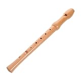 HONITANO Clarinetto a Otto Fori Flauto Dei in Legno Giocattoli Sonori Musicali Strumento Registratore Cool Registratore Soprano Strumento Del Tenore Cachi Faggio