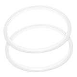 CONGARTENO 2 Piezas Pack Gomas de Silicona para Olla Presión Repuesto Sellado Hermético Resistente Accesorios para Cocina