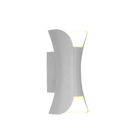 Applique murale extérieure IP65 étanche avec éclairage LED 12W blanc chaud