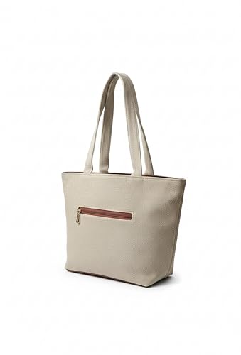 Image of Babbotty Jute Stylish Tote Bags for Women Big Size with Zip Multiple Compartments Inner Pocket Ladies Purse Handbags Girls Shoulder Hobo Bag for Office College Daily Use & Travel