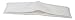 Covidien 9194A Curity Abdominal Pads with Wet Proof Barrier, Sterile, 8