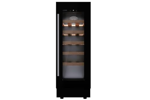 Teka - Vinoteca - Enfriador de vinos independiente con capacidad para 20 botellas y control de temperatura ajustable - Modelo Sommelier RVU 10020 GBK