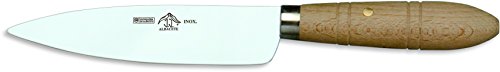 Sonpó Online - Cuchillo Marinero Profesional Modelo CMAR3 de 13 cm - Mango de Madera de Haya y Hoja de Acero Inoxidable - Denominación de Origen Cuchillería de Albacete