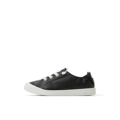 Roxy Women's Bayshore Plus Lx Sneaker, Black, 8
