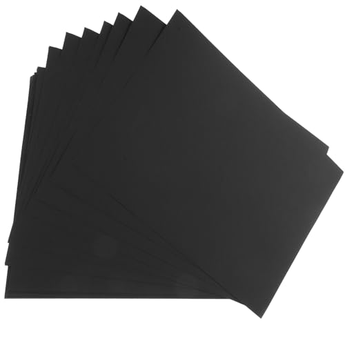 Papier cartonné noir pour loisirs créatifs origami diy et projets manuels en lot