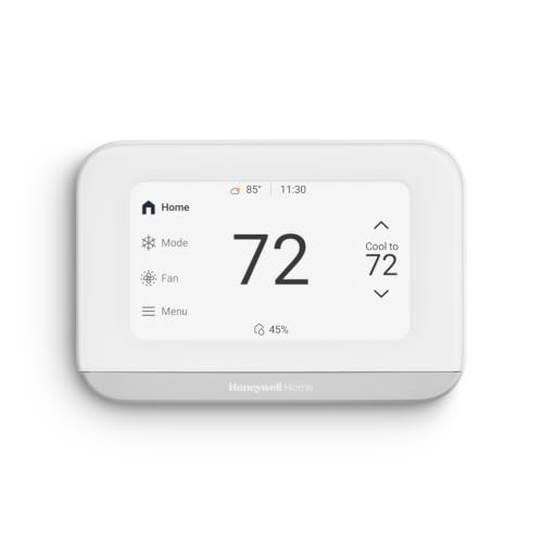 Honeywell Home X7B Smart Programmable Wi-Fi Thermostat with Humidity Monitoring, 4.3' Customizable Touchscreen Display, Energy Star Certified, Works w/Alexa, Matter, Apple Home and Google