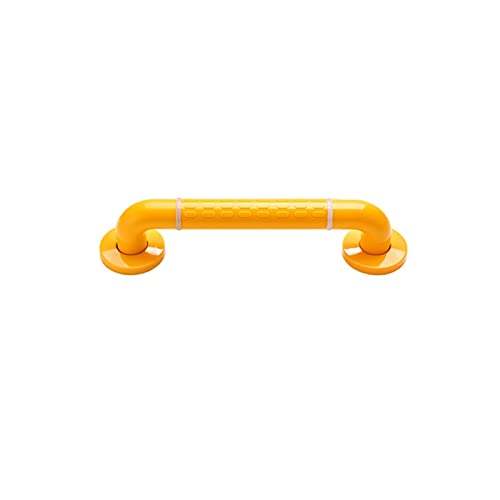 Bathroom Safety Grab Bars, Barrier-Free Railing Toilet Bathroom Luminous Circle Non-Slip Fixed Bracket Handicapped Old Man(Yellow,48cm)